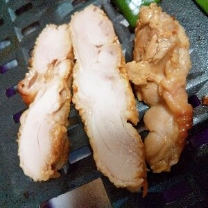 鶏むね肉の塩麴焼き